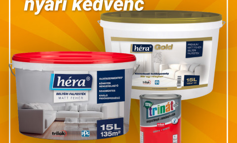 Trilak festékek a forró nyárra